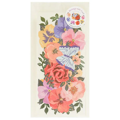 Message gift card flowers HA-111
