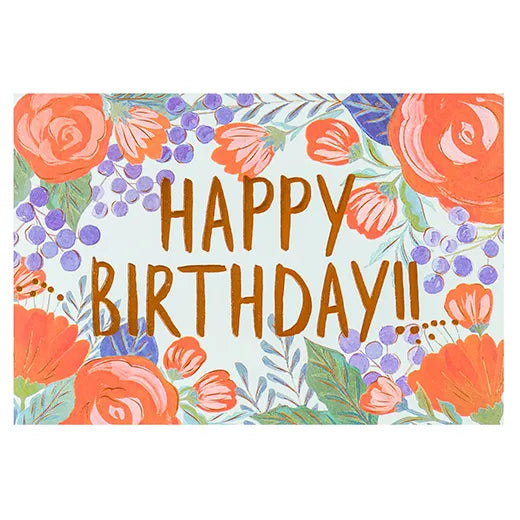 MONA Bouquet Card Birthday