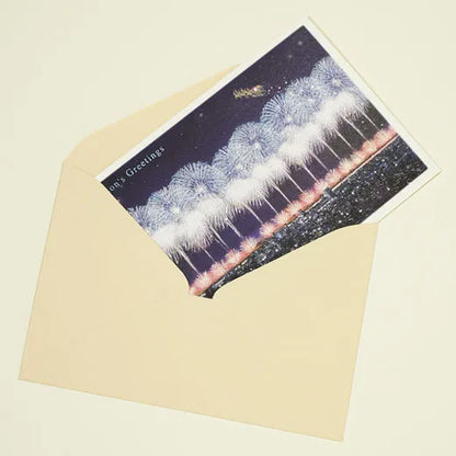 Mini Santa Sepia Card, Nagaoka Fireworks S-422