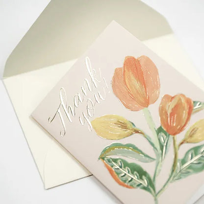 MONA Thank You Bouquet Mini Card