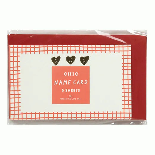 Chic Name Card Set