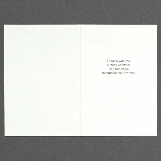 Mini Santa Christmas Card S-424