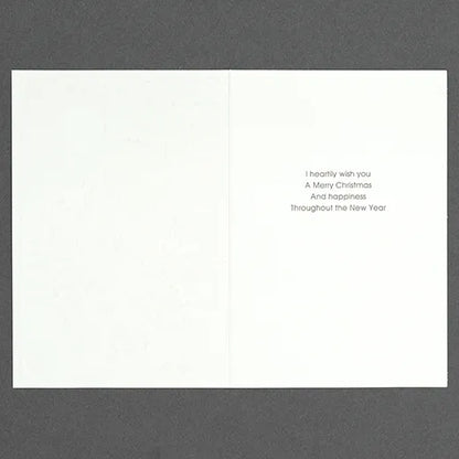 Mini Santa Christmas Card S-424