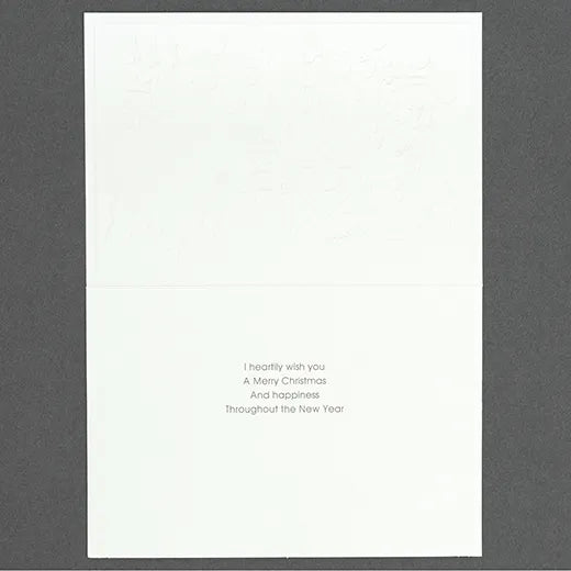 Mini Santa Christmas Card S-425