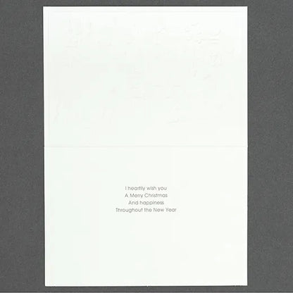 Mini Santa Christmas Card S-425