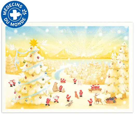 Mini Santa Card S-421