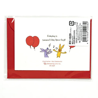 Coco-chan Birthday Mini Card