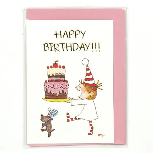 Coco-chan Birthday Mini Card