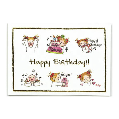 Coco-chan Birthday Mini Card