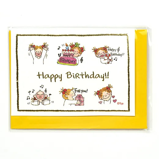 Coco-chan Birthday Mini Card
