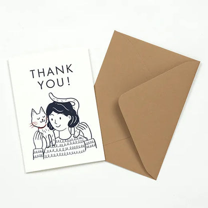 Best Friend Thank You Mini Card