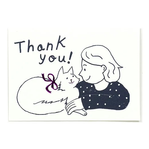 Best Friend Thank You Mini Card