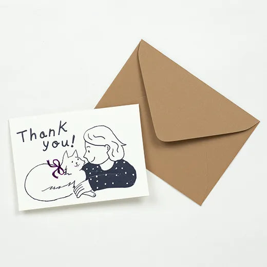 Best Friend Thank You Mini Card