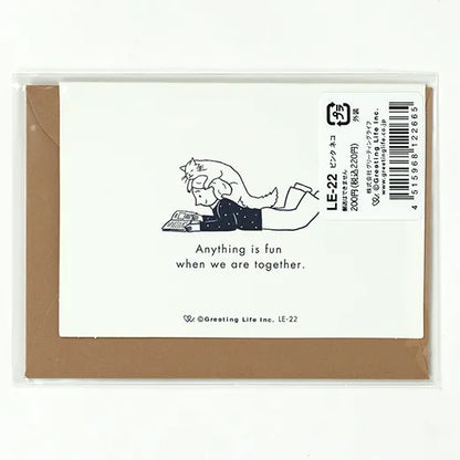 Best Friend Thank You Mini Card