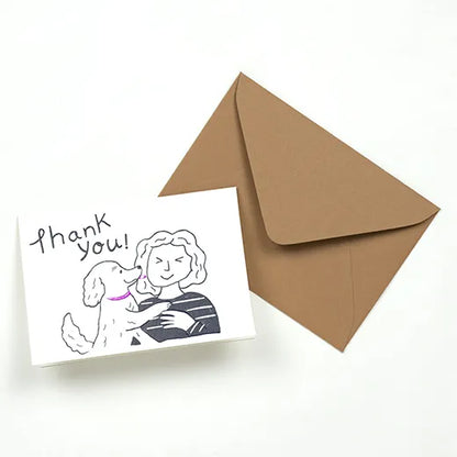 Best Friend Thank You Mini Card
