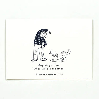 Best Friend Thank You Mini Card