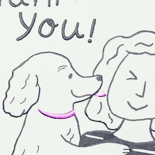 Best Friend Thank You Mini Card