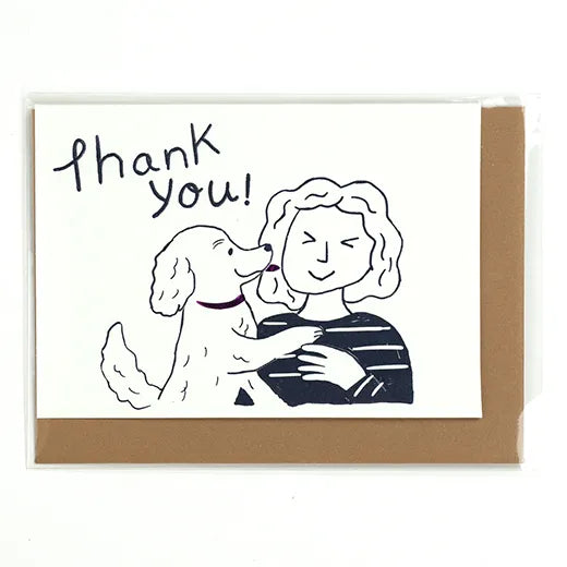 Best Friend Thank You Mini Card