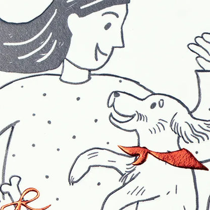 Best Friend Thank You Mini Card