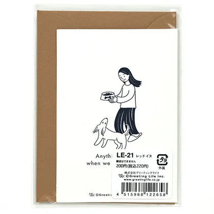 Best Friend Thank You Mini Card