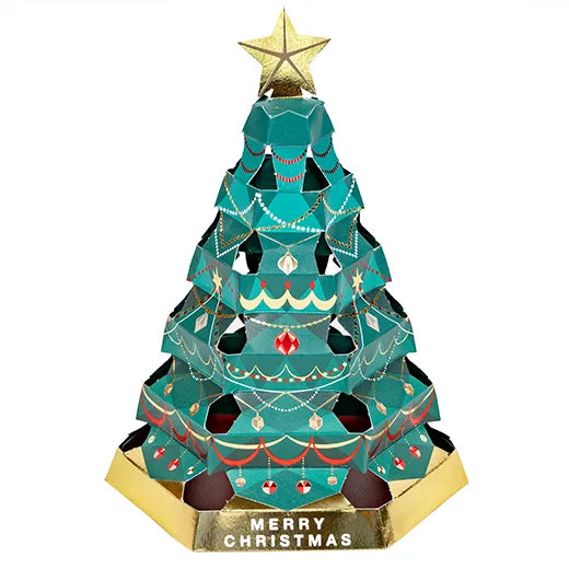 Glowing Tree Card Green TK-41