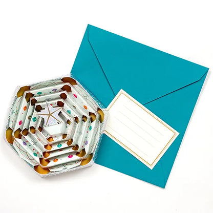 Glowing Tree Card White TK-34