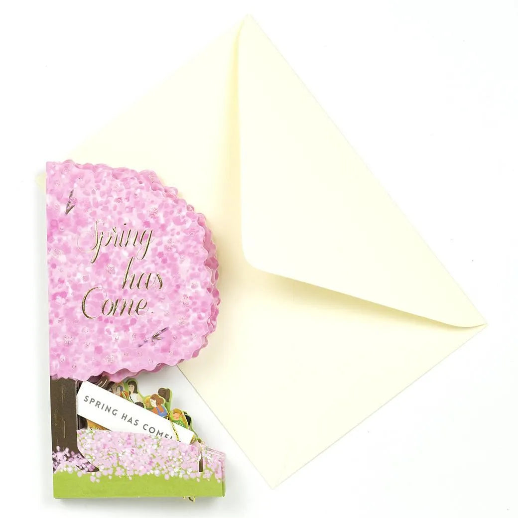Cherry Blossom Viewing Pop-Up Card