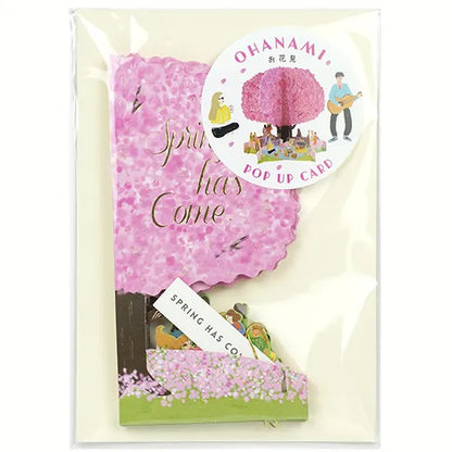Cherry Blossom Viewing Pop-Up Card YD-35