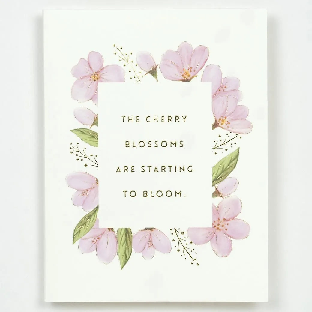 Sakura Wreath Pop-up Card