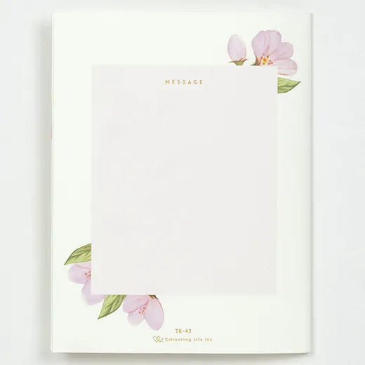 Sakura Wreath Pop-up Card TK-43