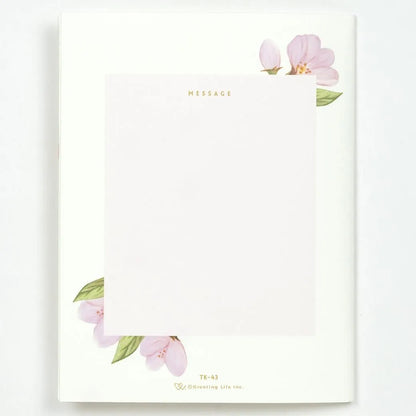 Sakura Wreath Pop-up Card