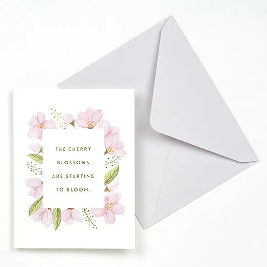 Sakura Wreath Pop-up Card TK-43