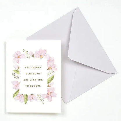 Sakura Wreath Pop-up Card TK-43