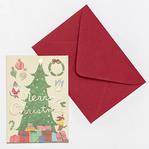Kahoko Sodeyama Christmas Mini Card Tree SD-29