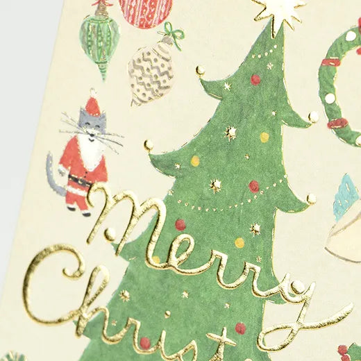 Kahoko Sodeyama Christmas Mini Card Tree SD-29