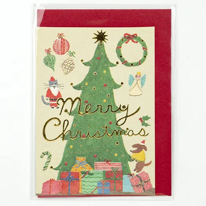 Kahoko Sodeyama Christmas Mini Card Tree SD-29