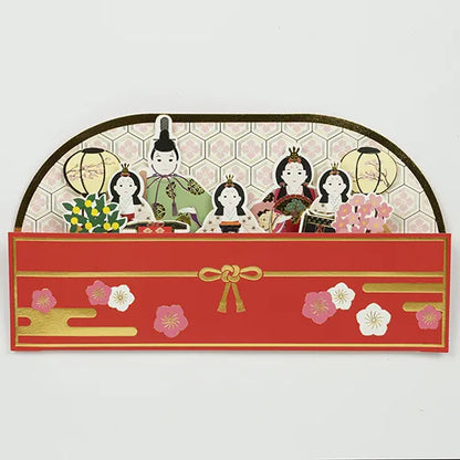 Hinamatsuri pop-up card