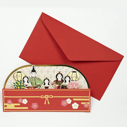 Hinamatsuri pop-up card