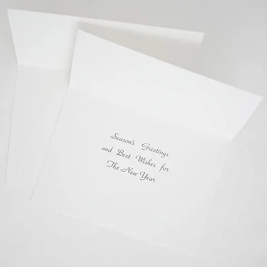 Japanese-Style Formal Card with Embroidered Flower Knot SN-117