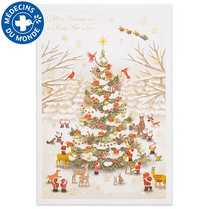 Mini Santa Card S-428