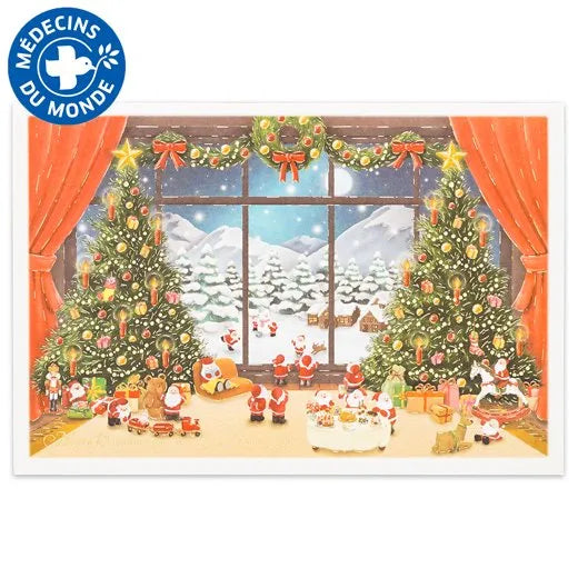 Mini Santa Card S-427