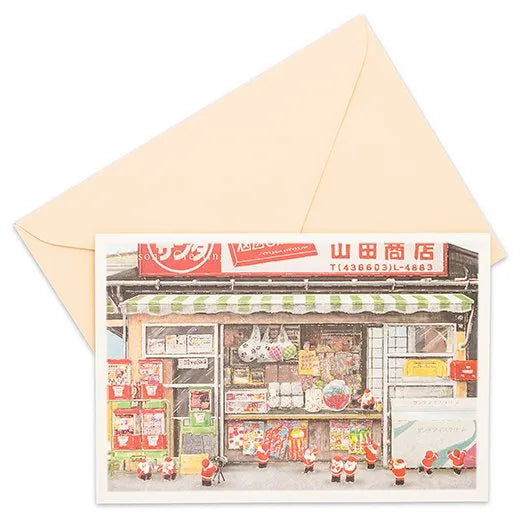 Mini Santa Sepia Card Candy Shop S-429