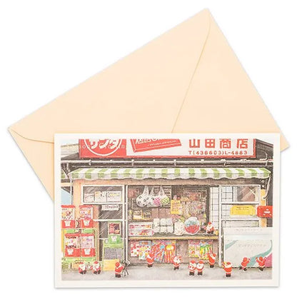 Mini Santa Sepia Card Candy Shop S-429