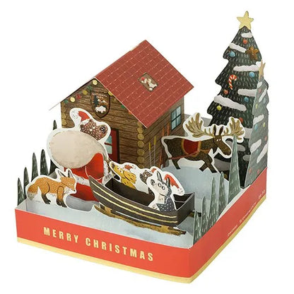 Okataoka Christmas Miniature Garden Card OK-50