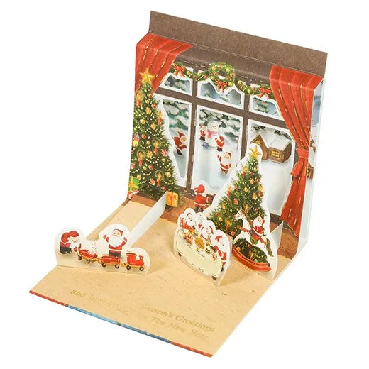 Mini Santa Pop-Up Card P-267