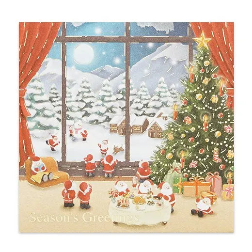 Mini Santa Pop-Up Card P-267