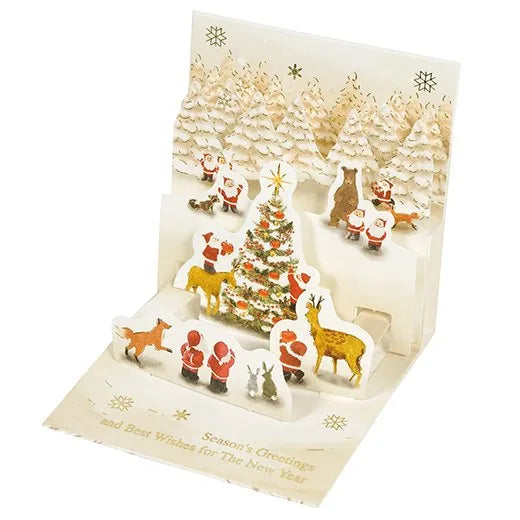 Mini Santa Pop-Up Card P-268