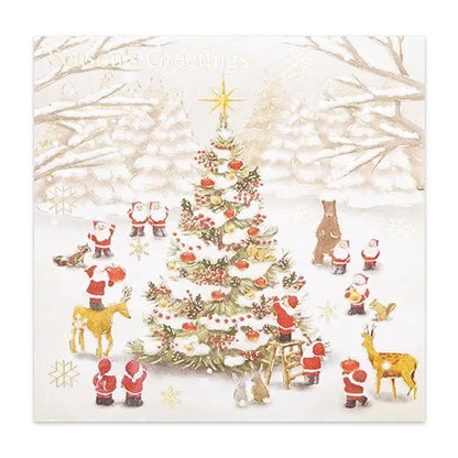 Mini Santa Pop-Up Card P-268