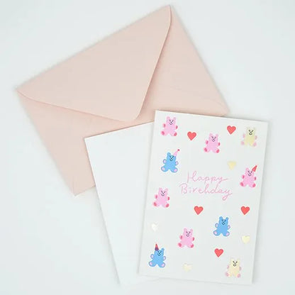 Chic Birthday Press Card