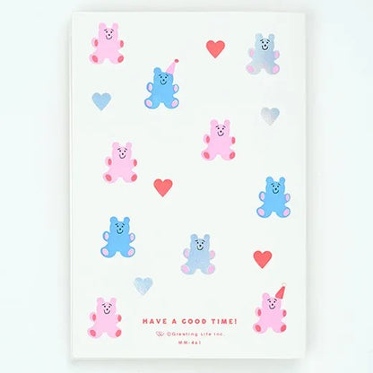 Chic Birthday Press Card